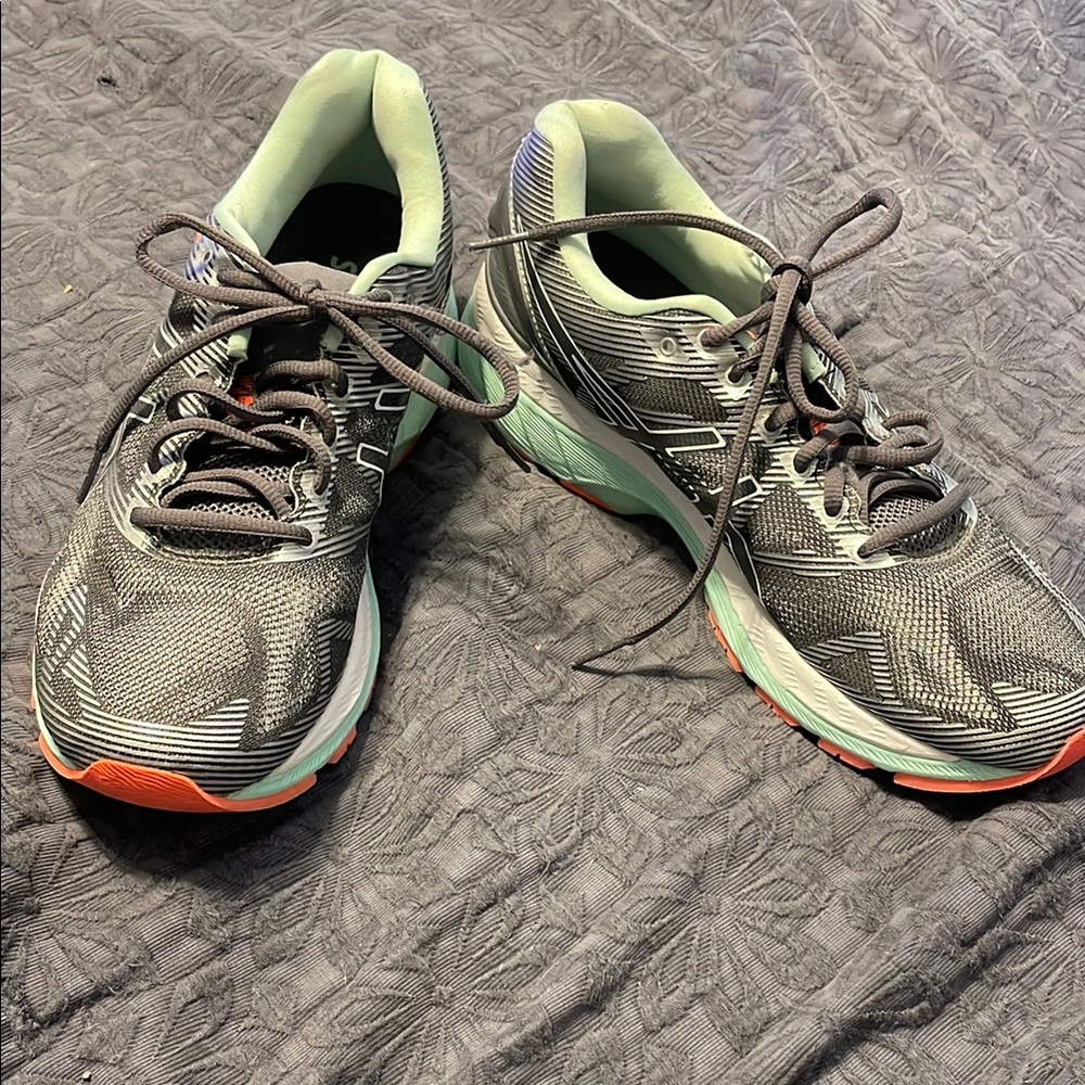 ASICS Gray Running Shoes